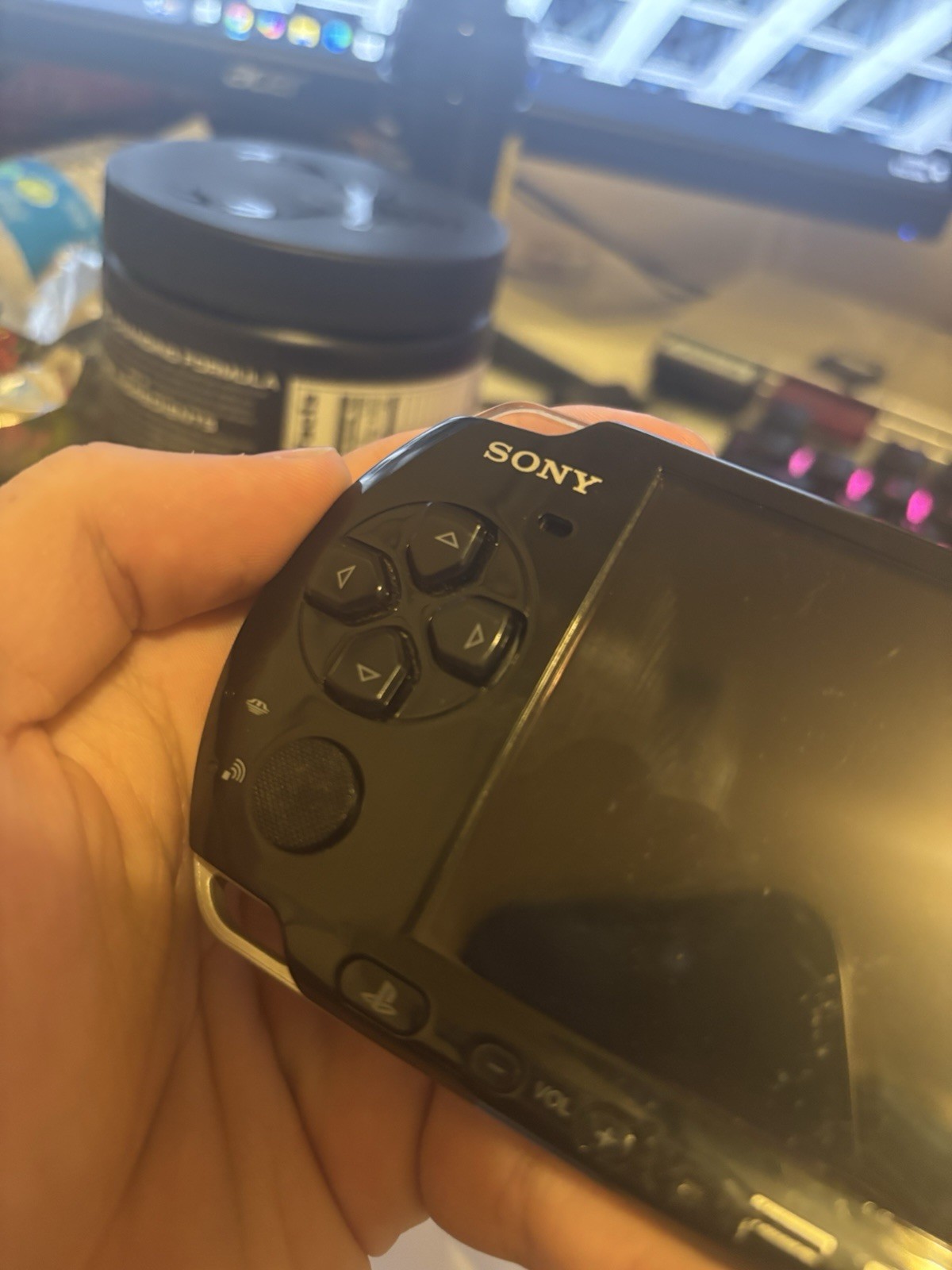 BLACK Sony PSP 3000 System W Charger & OEM Battery