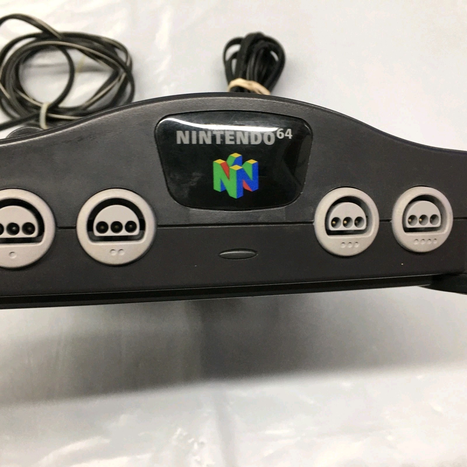 Nintendo 64 Original Console NUS-001 USA Control Deck With Power Supply & Cable