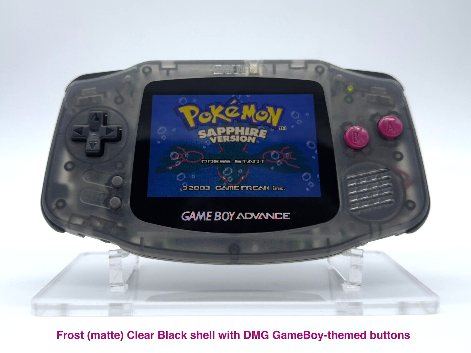 *NEW* FunnyPlaying GameBoy Advance «M2» 3.0 IPS, USB-C battery, Recap, holograph