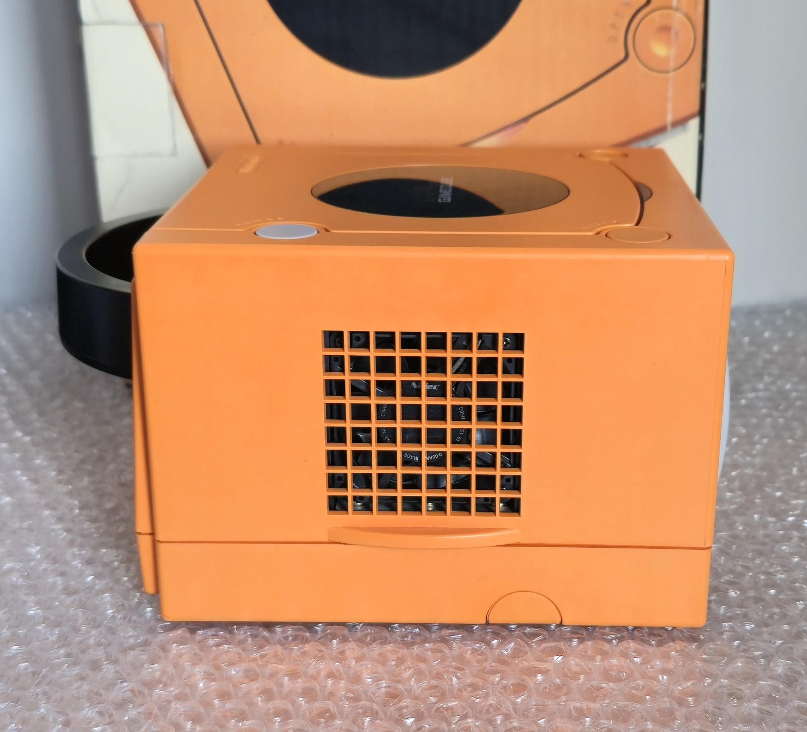 Korean Orange Nintendo Gamecube Console Boxed Rare Korea Version NGC