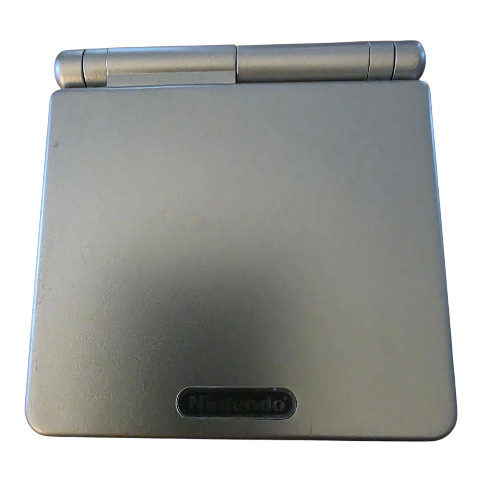 Nintendo GBA SP Handheld System – Silver – AGS-001 – with Charger *Ex. Condition