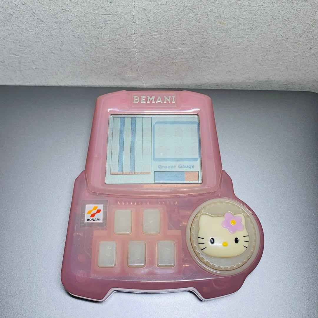 Konami Beatmania Pocket Kitty Pink Heisei Retro Game y2k