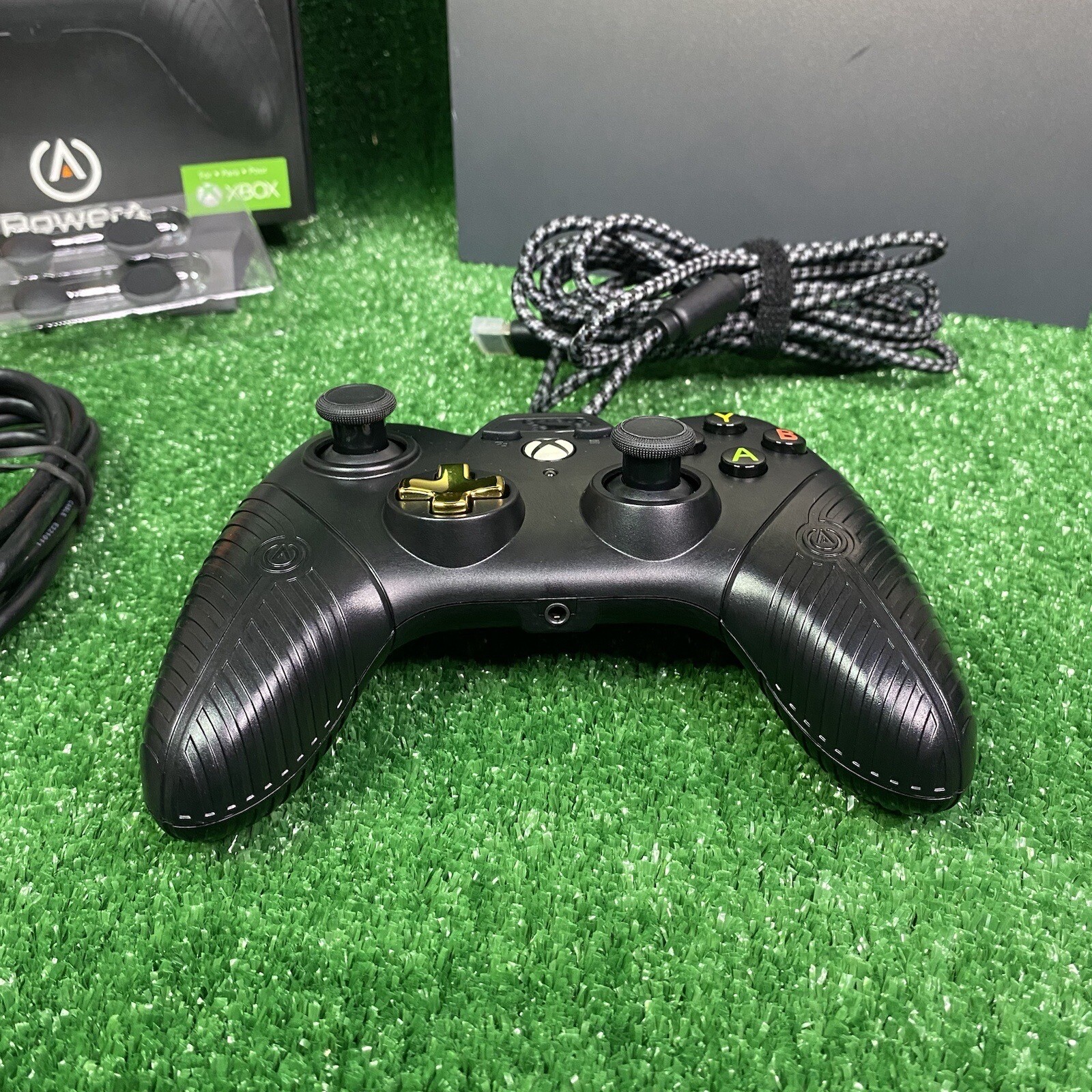 Microsoft Xbox One X 1787 Gold Rush Limited Edition 1TB Console W/Controller
