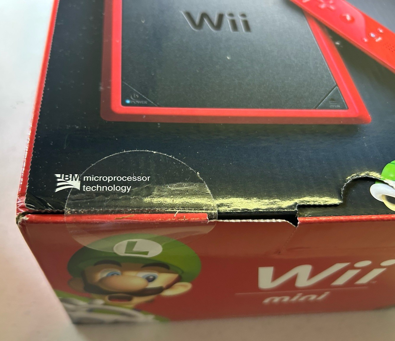 Nintendo Wii Mini Black Red Console Mario Kart Bundle Factory SEALED BRAND NEW
