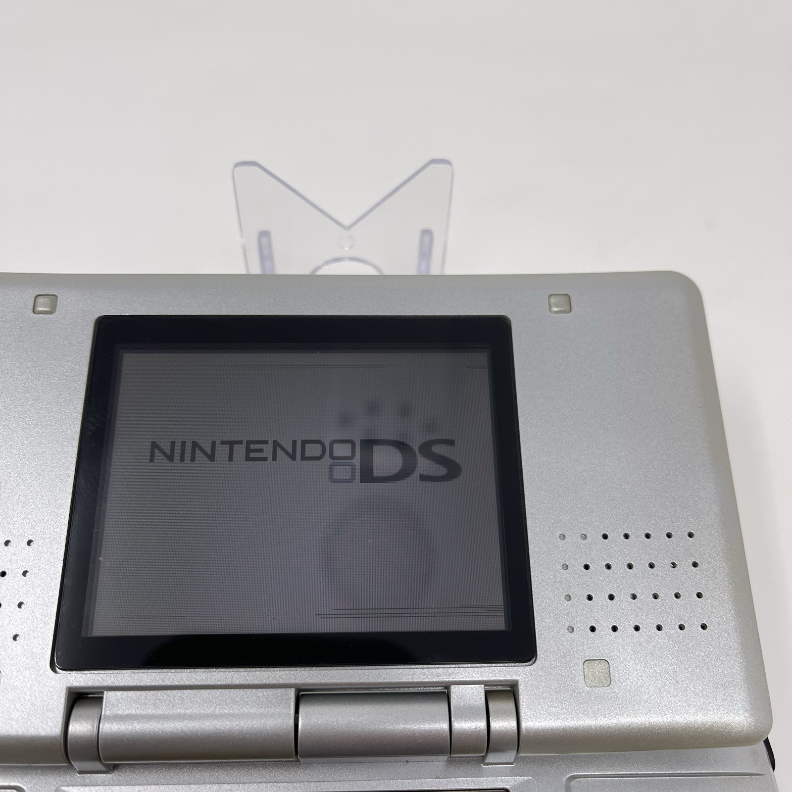 Silver Nintendo DS Original – (NTR-001 ) w/ Box – Good Condition – Japanese