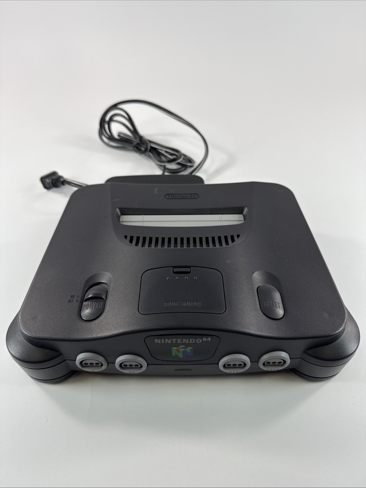 Nintendo 64 System NUS-001(USA) Home Console – Charcoal Gray TESTED