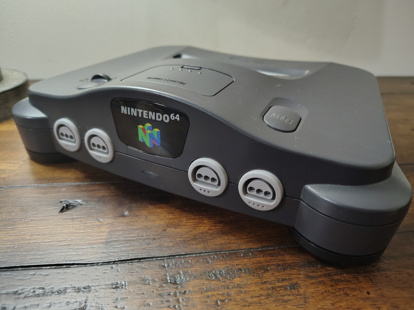 Nintendo 64 Console With Mario Kart 64