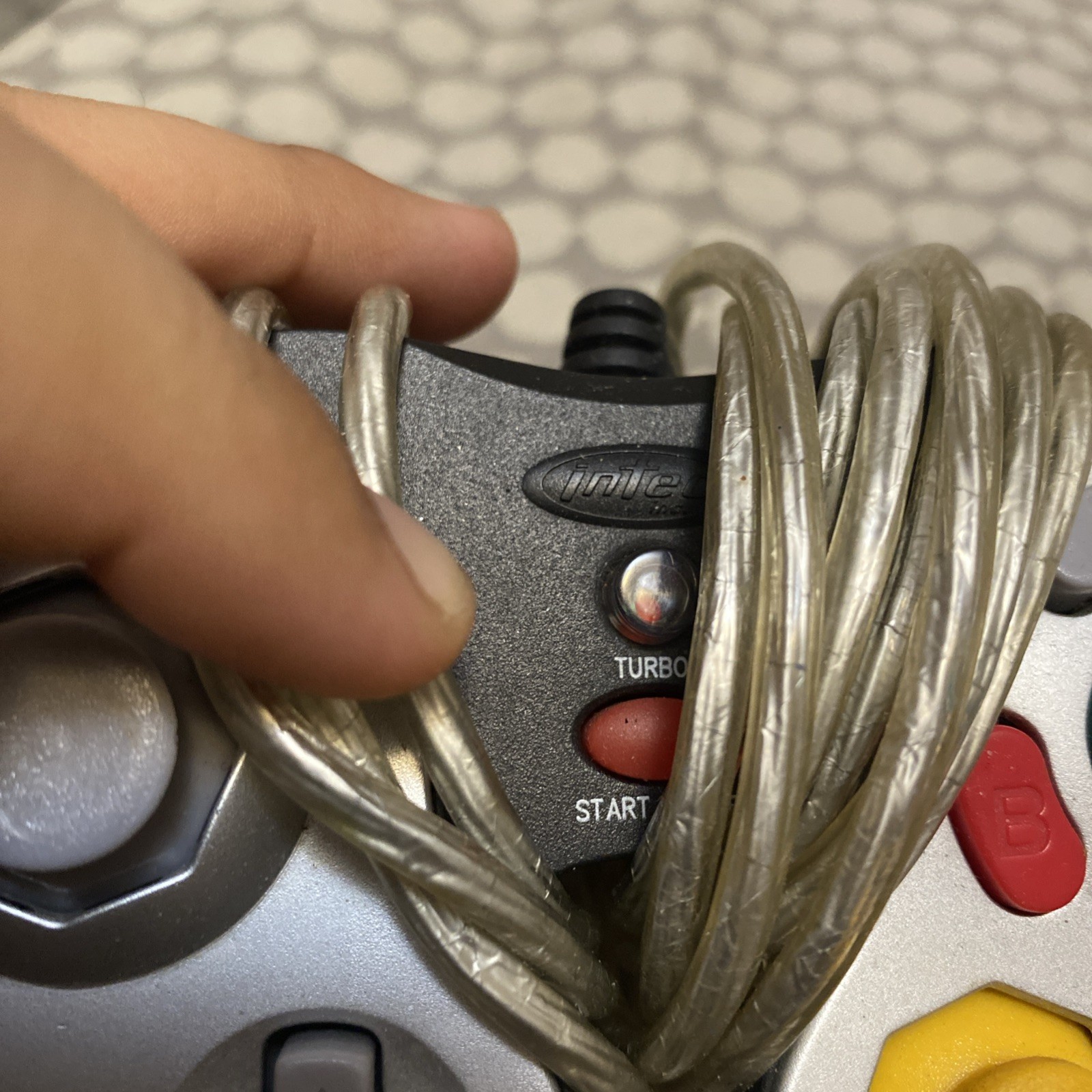 Platinum GameCube Works With Two Controllers Original Cords Tested Read