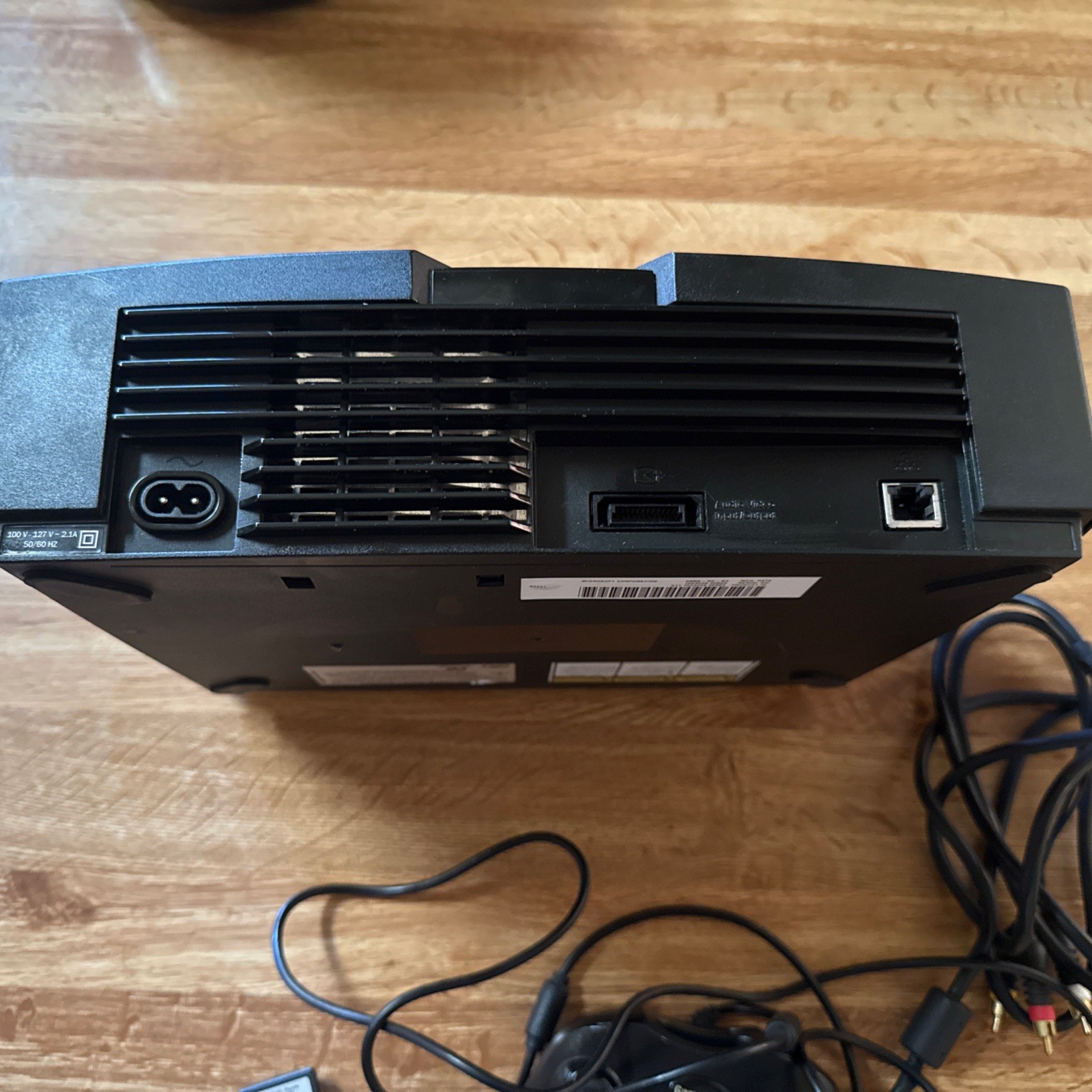 Microsoft Xbox Original Black Video Game Console Bundle