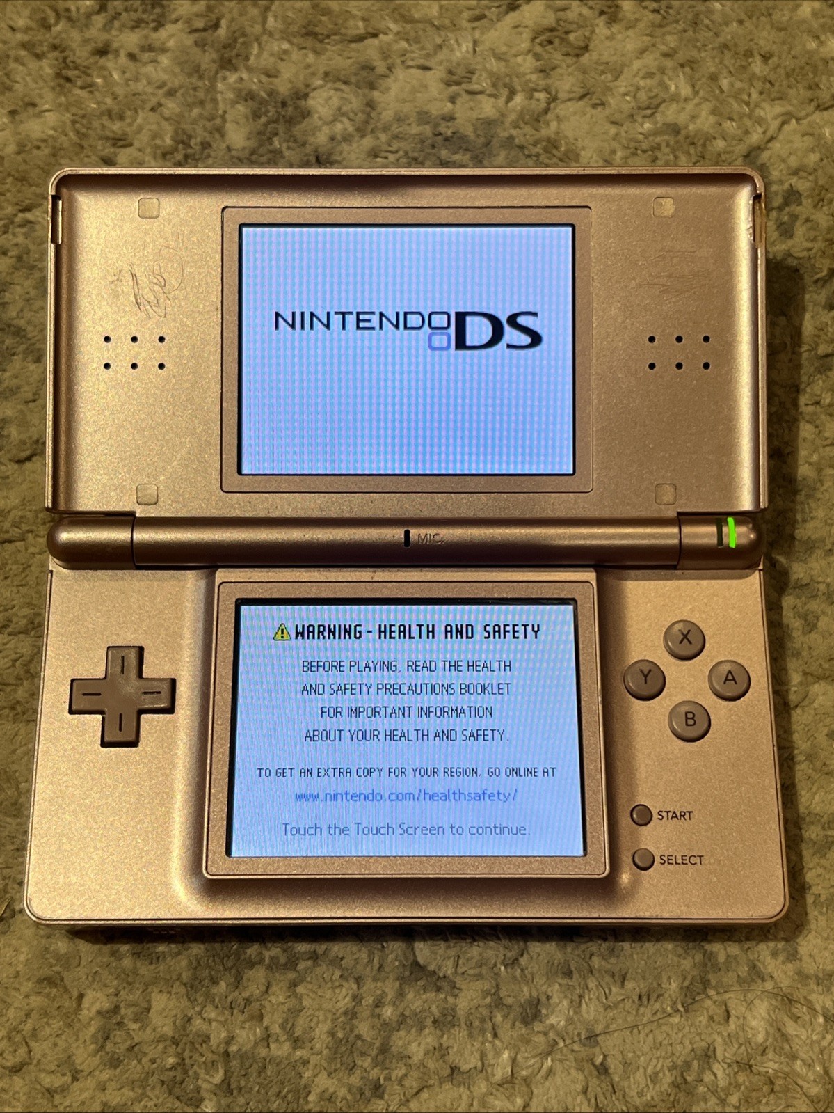 Nintendo DS Lite Pink Handheld Console Tested
