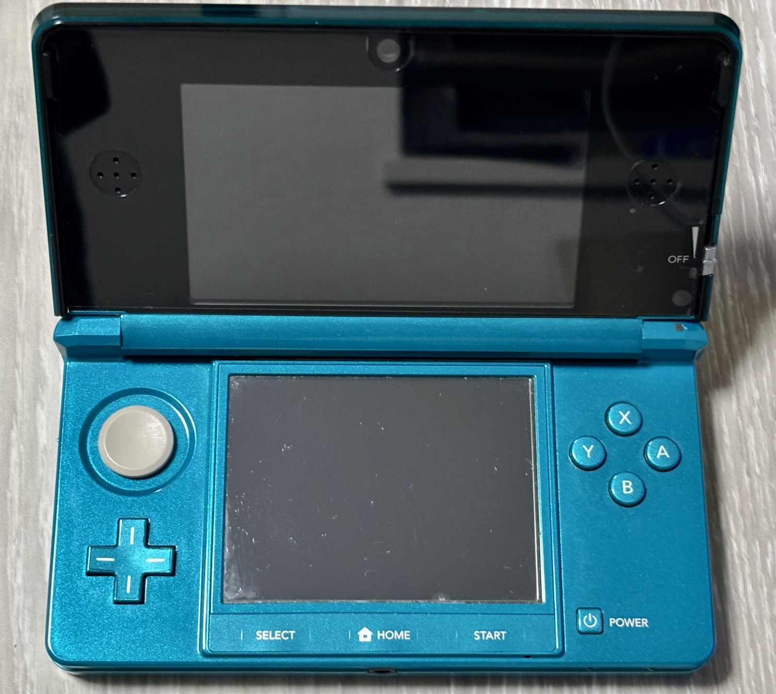 Nintendo 3DS Aqua Blue – Tested & Working Console Japan