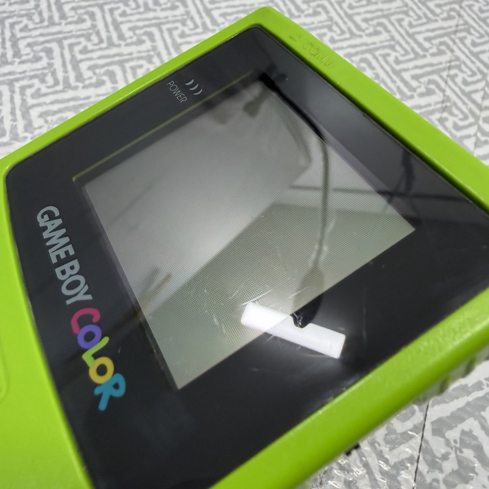 Nintendo Game Boy Color CGB-001 Kiwi Green System Handheld Console Tested/works