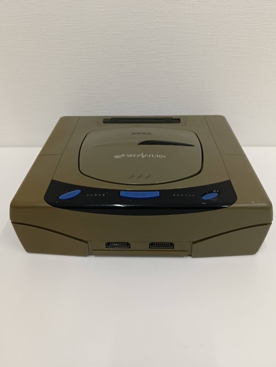 Sega Saturn Console HST-3200 Gray W/Controller USED from JAPAN