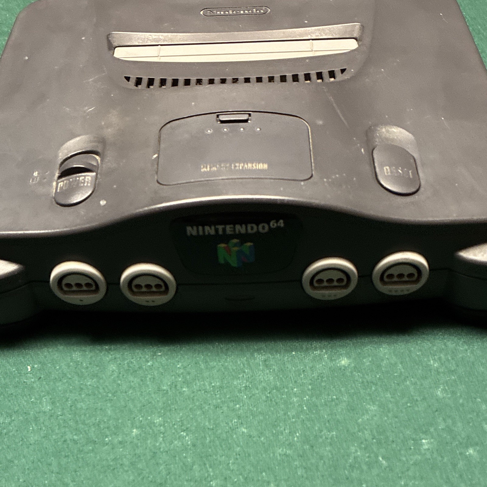 Nintendo 64 N64 Console Gray w/ 1 Controller AV Cable Power Adapter NTSC-U/C