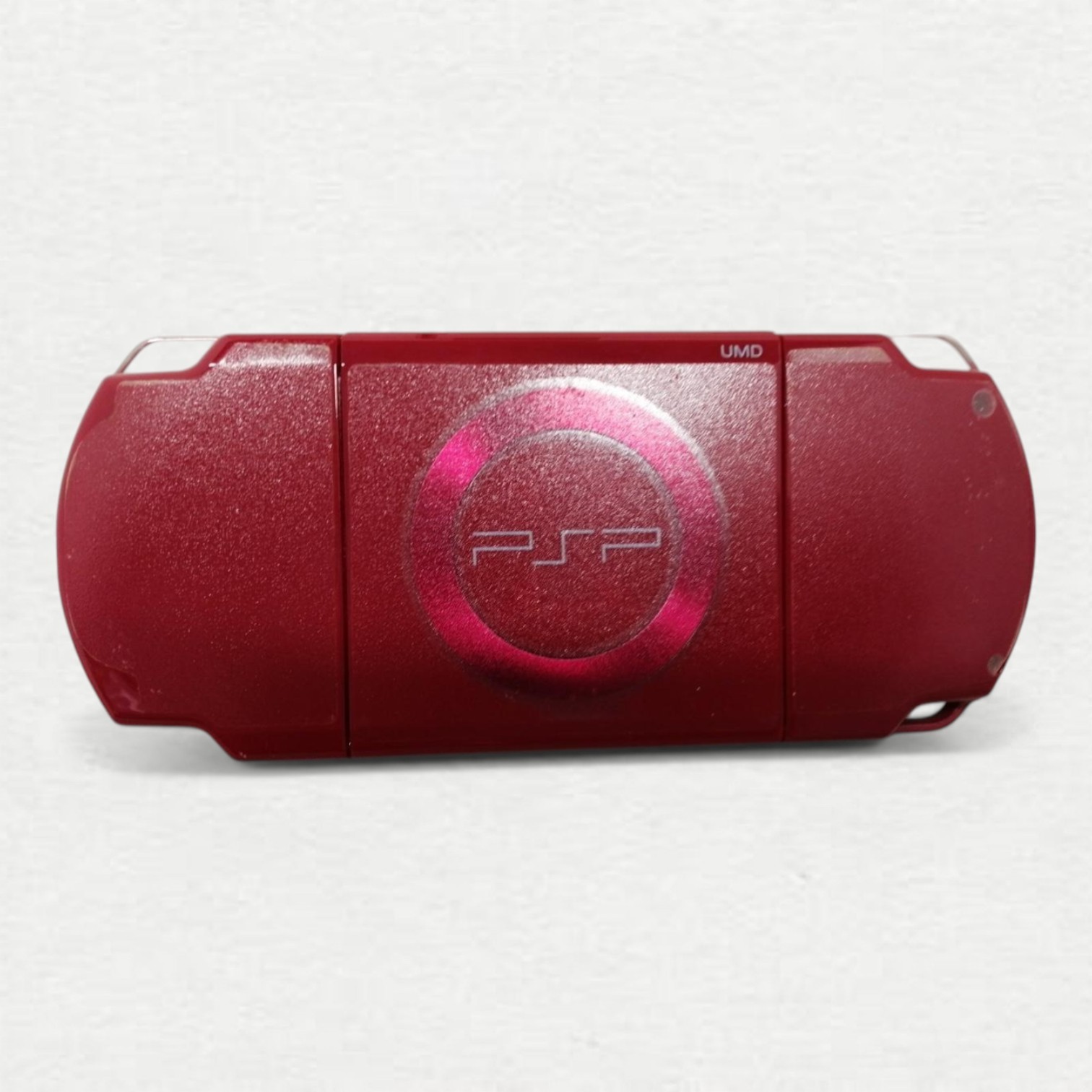 Sony PSPJ-20001 Handheld System Headphone Jack Console Wi-Fi Capability Deep Red