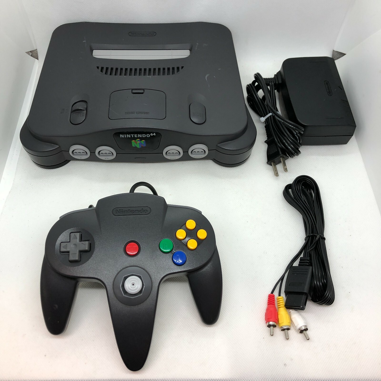 Nintendo 64 Console Smoke Gray Japanese Version – Choose Your Accessories