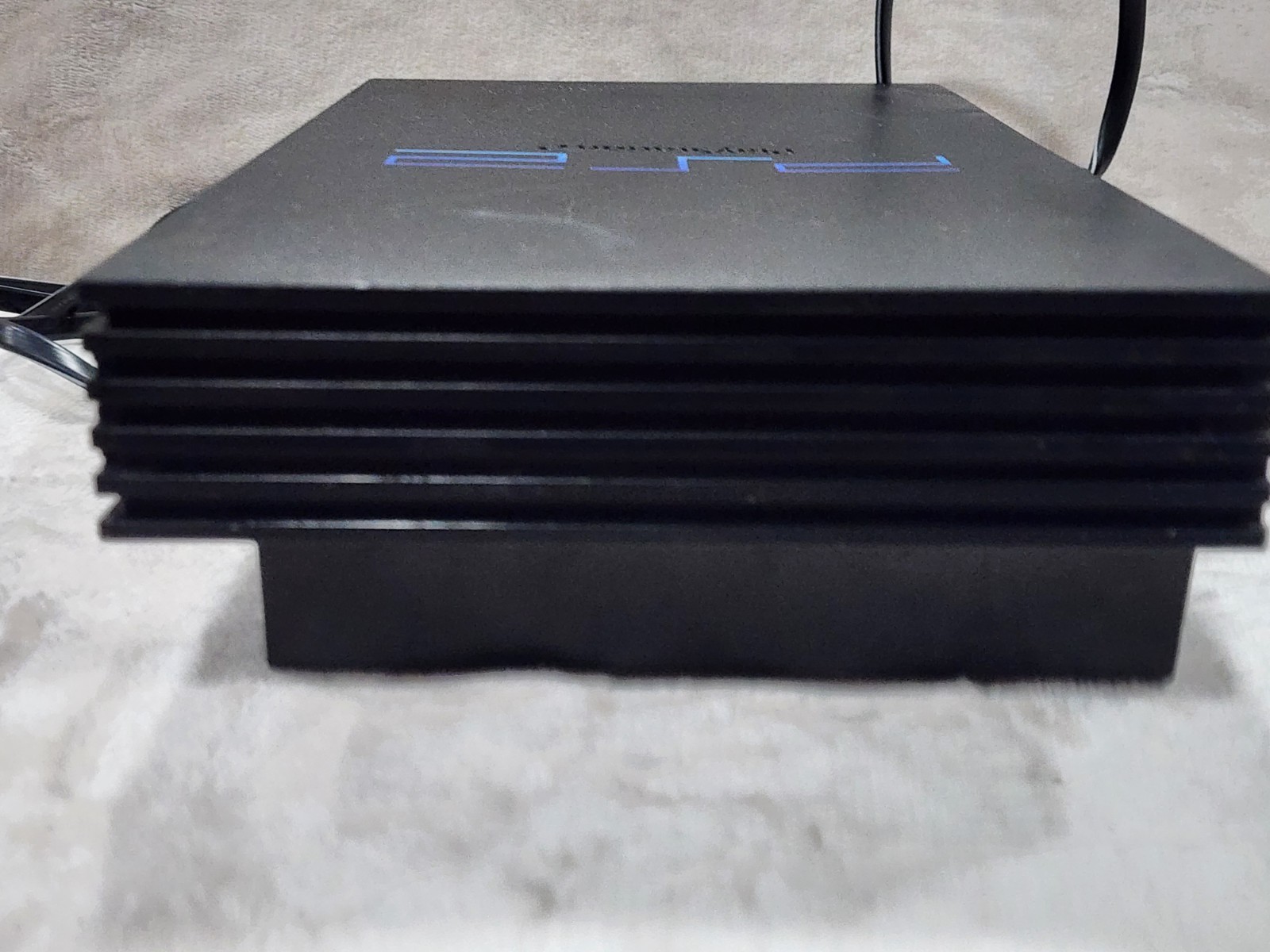 Sony PlayStation 2 PS2 Black Console 2 Controller Cable Untested PLEASE READ