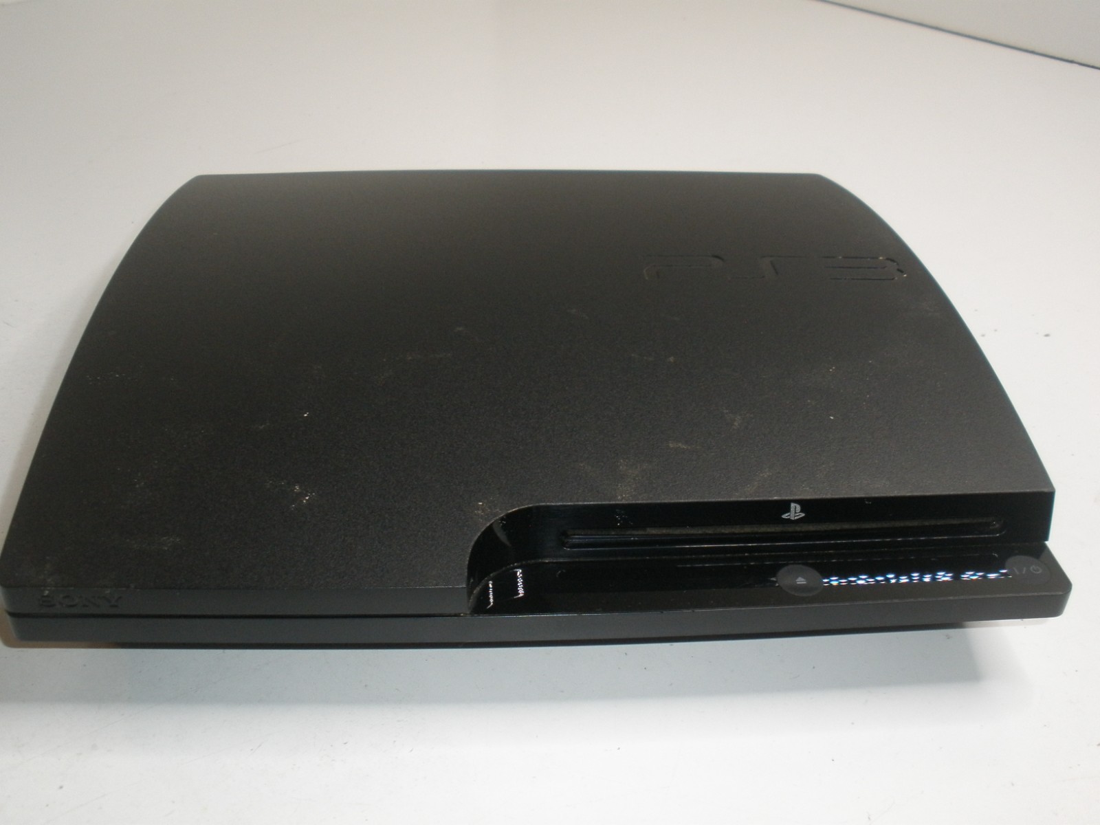 Playstation 3 PS3 Slim 160GB Black CECH-3001A Console Only Tested