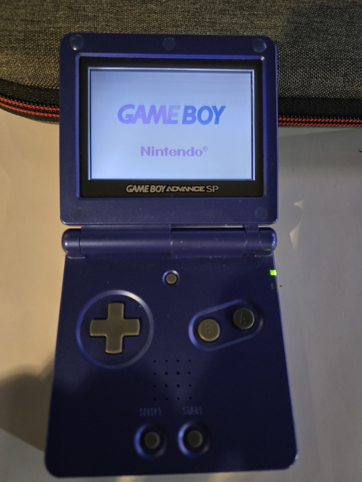 🎮Cobalt Blue Nintendo Game Boy Advance SP AGS-001 Video Gaming Handheld TESTED