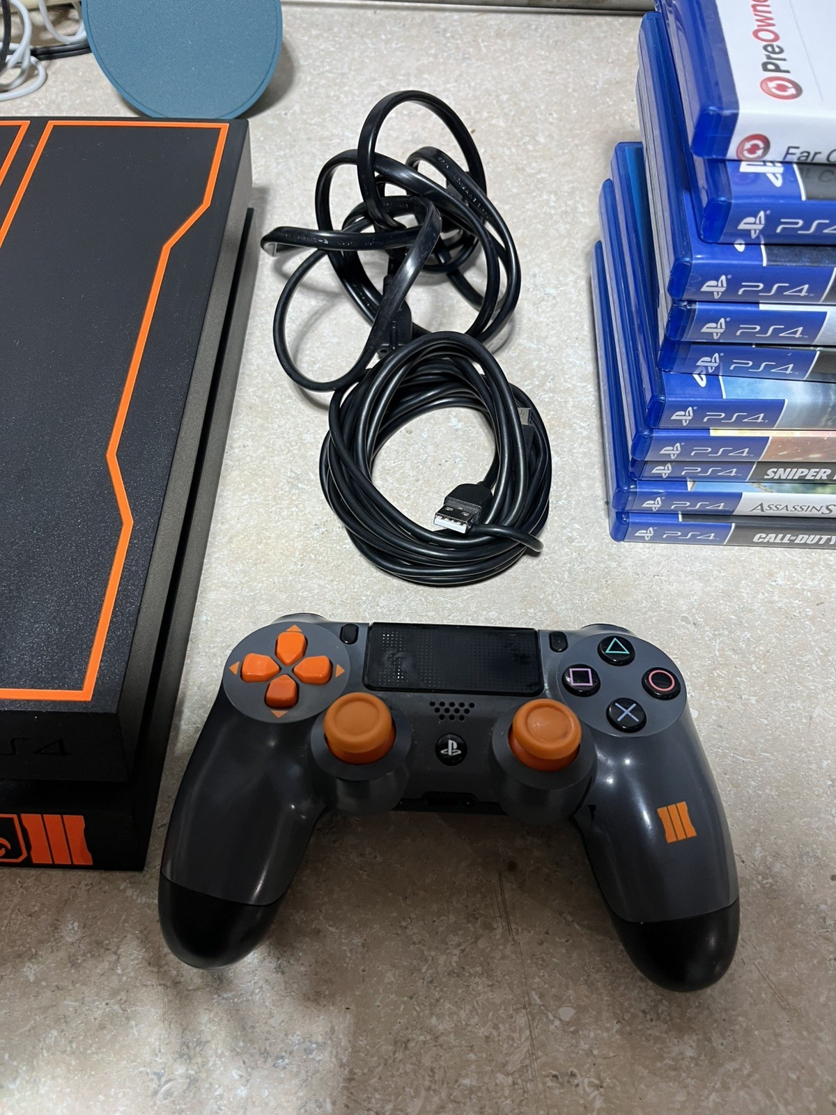 Sony PlayStation 4 Call Of Duty Black Ops 3 Edition 1TB Console PS4 W/ 10 Games