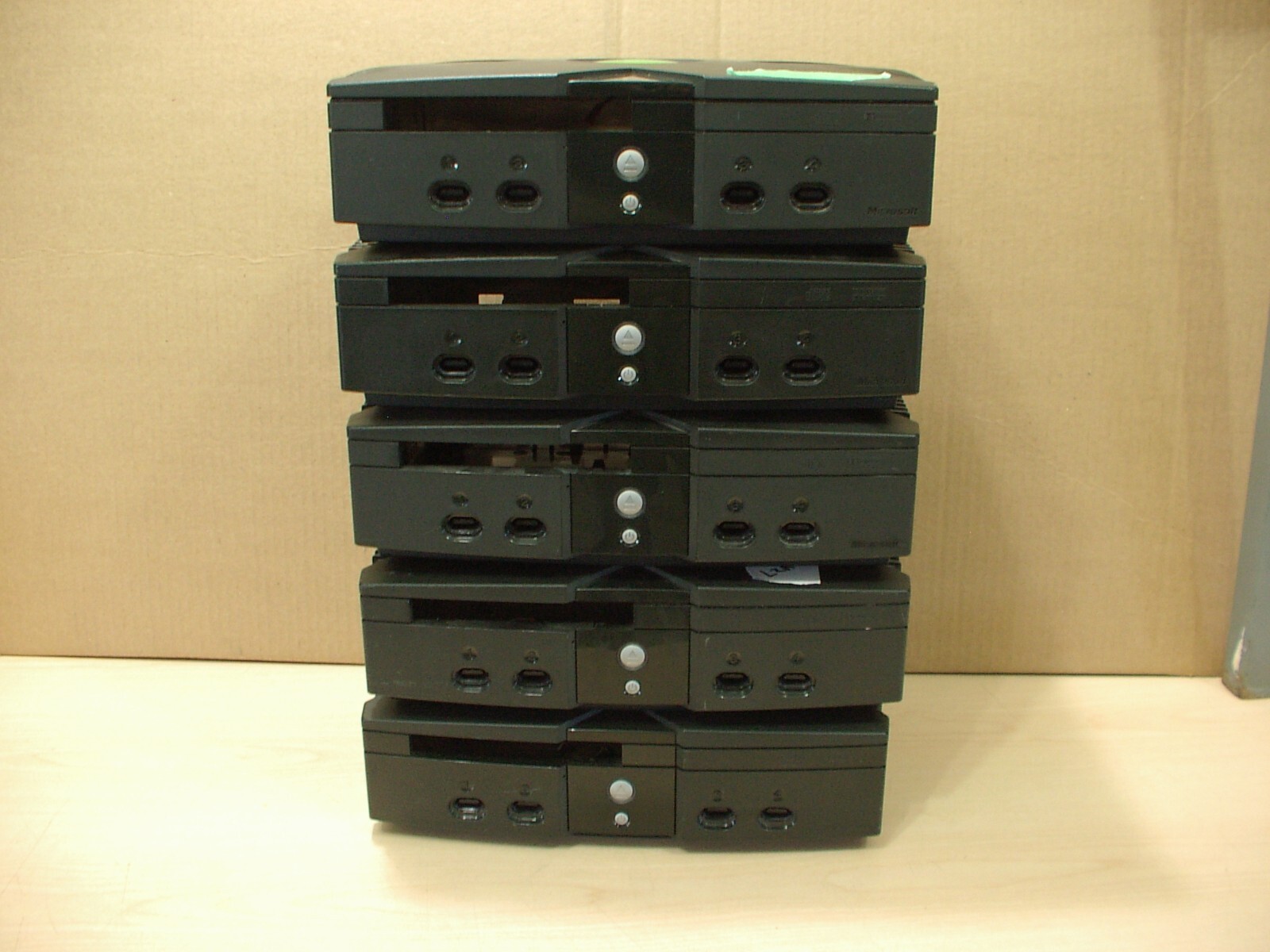lot of 5 original XBOX 1.0 – 1.4 cases only