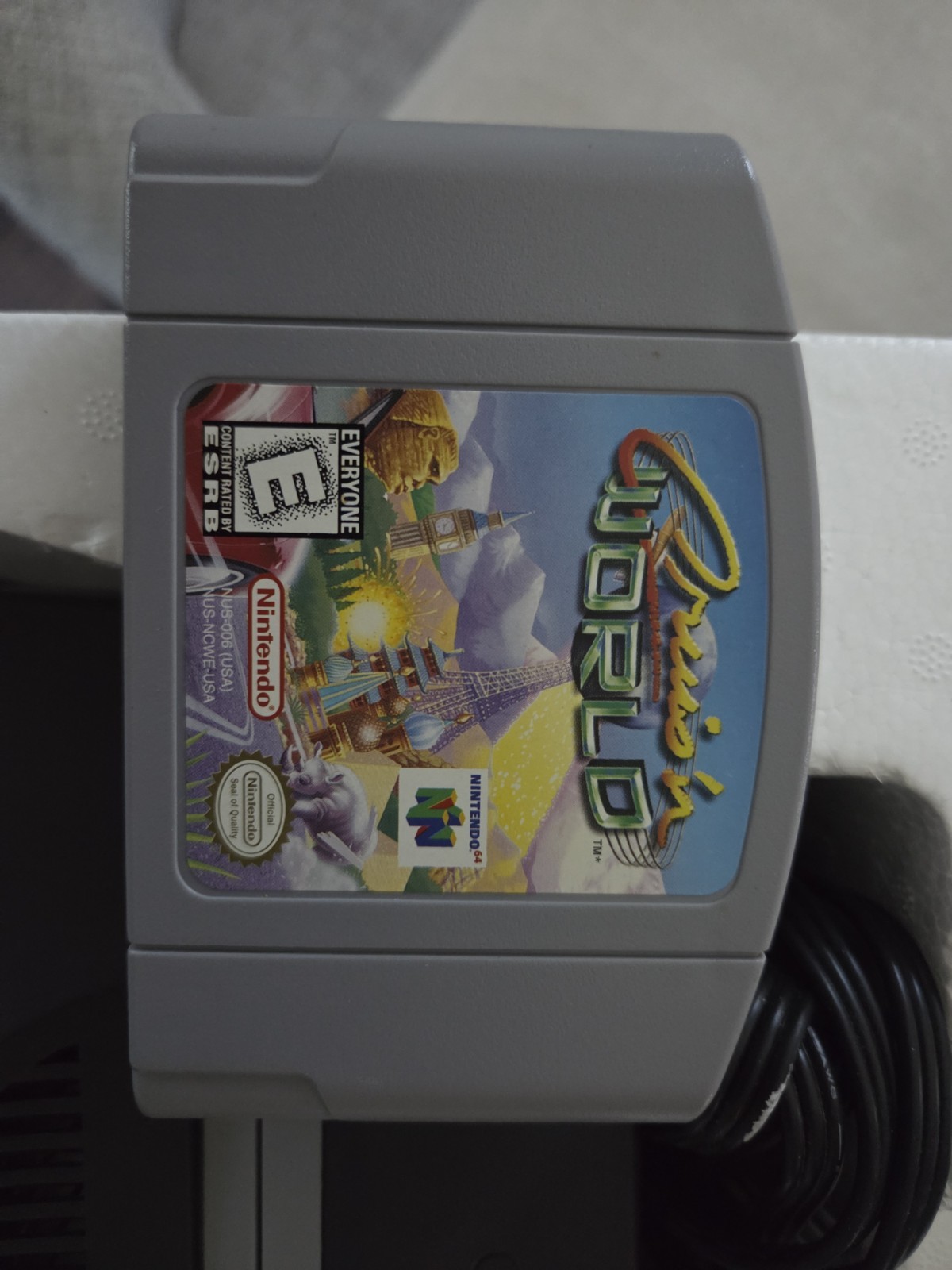 Nintendo 64 Atomic Purple Controller Console Bundle Complete In Original Box