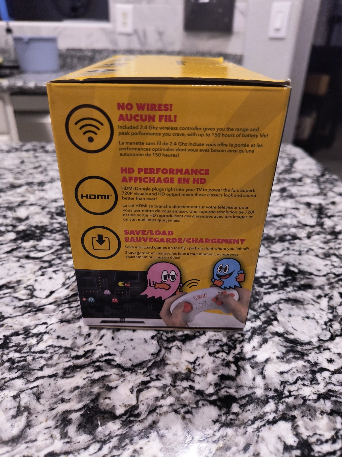 Bandai Namco Flashback Blast Pac-Man With 8 Built-in Games Brand New