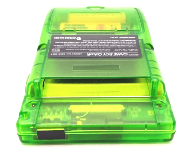 Nintendo Game Boy Color IPS Mod – Custom Translucent Green