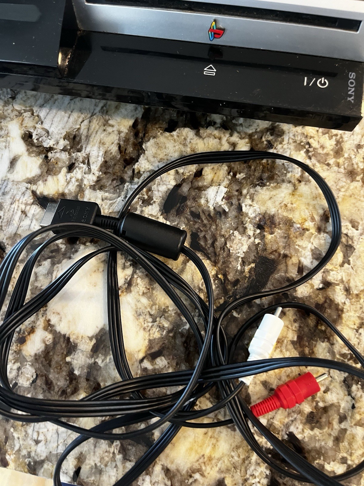 Sony PlayStation 3 PS3 CECHK01 For Parts. Includes Controller Av Cord