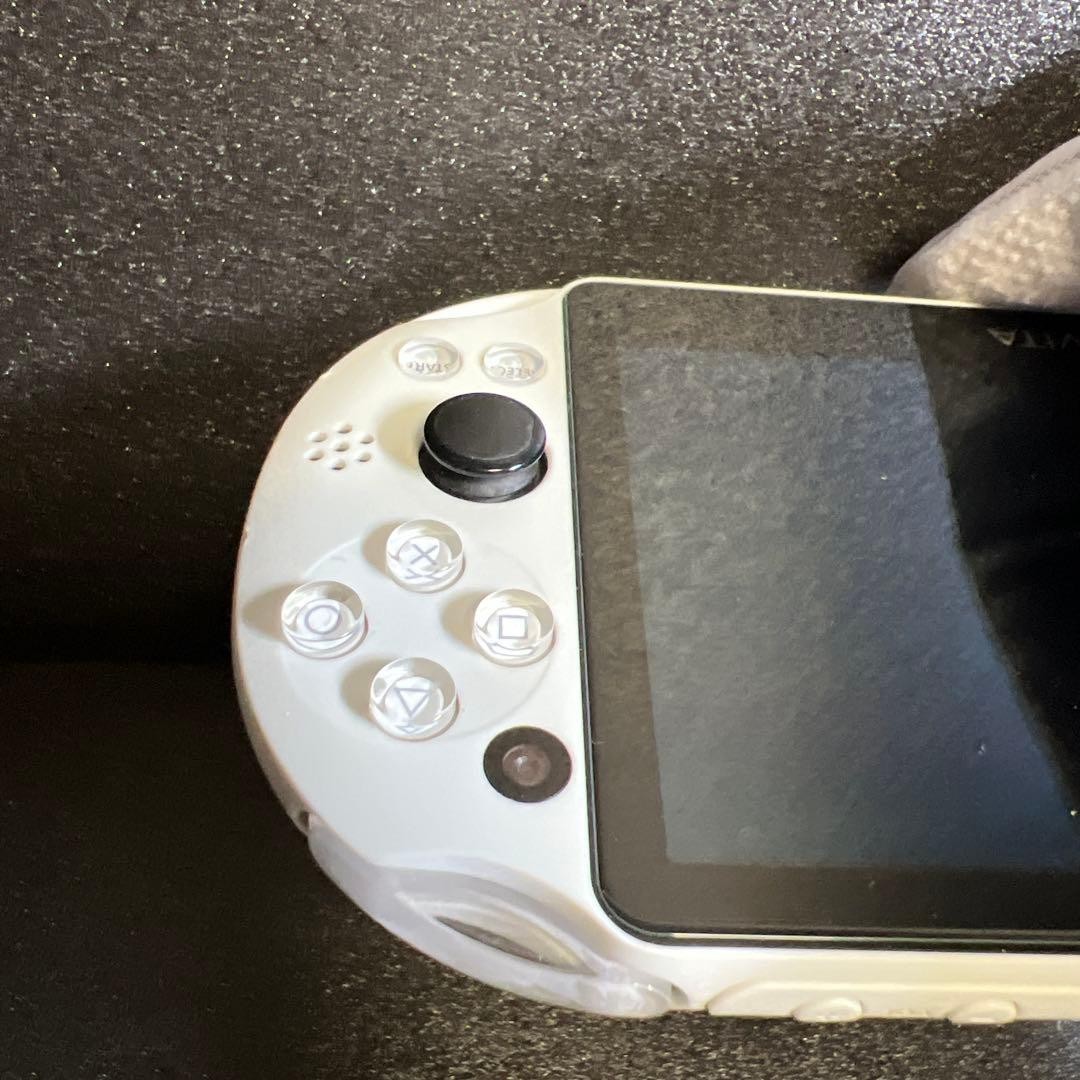 Excellent Sony PS Vita PCH-2000 Handheld Console – Glacier White