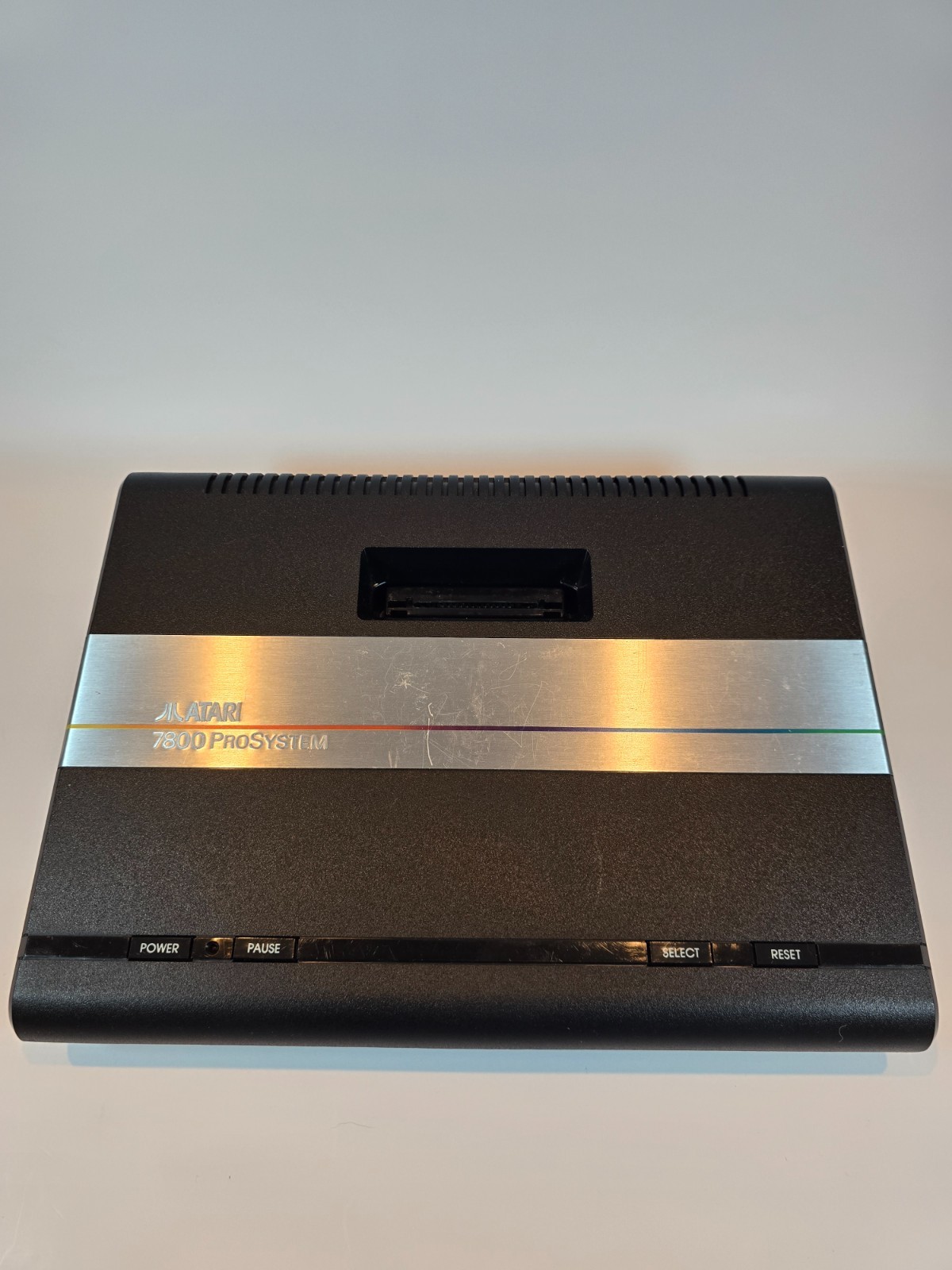 Atari 7800 Console w/Pole Position II,2 Controls, PSU, RF Cable A1 75 5846988