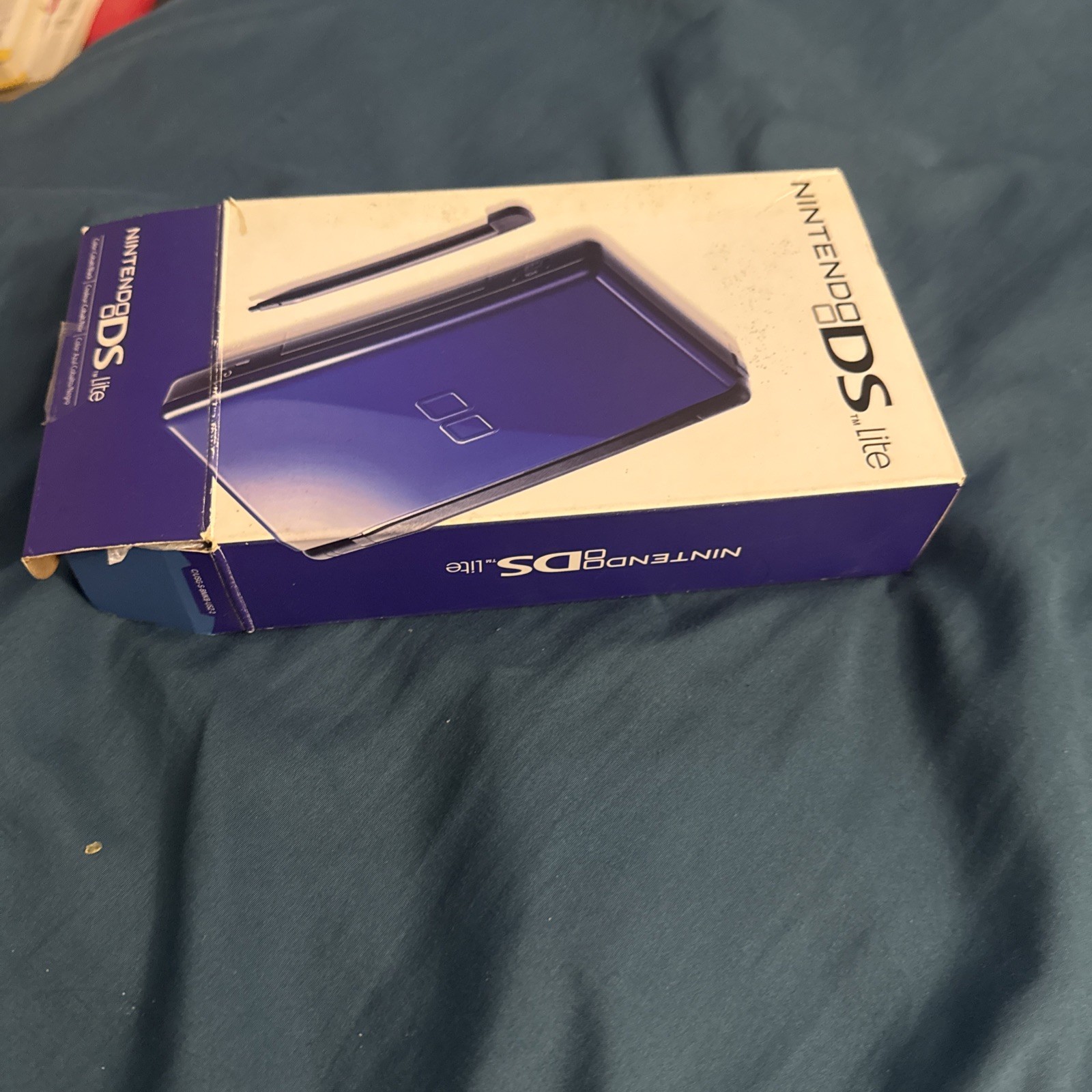 Nintendo DS Lite System – Cobalt Blue Black Complete In Box CIB CLEAN!