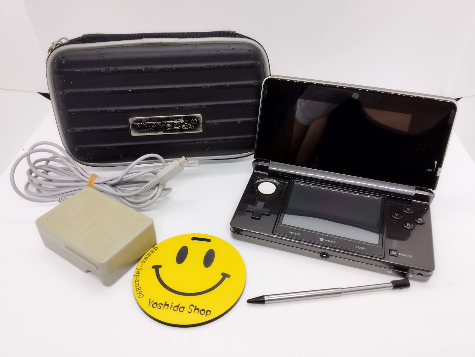 Nintendo 3DS Clear Black Console Japanese ver