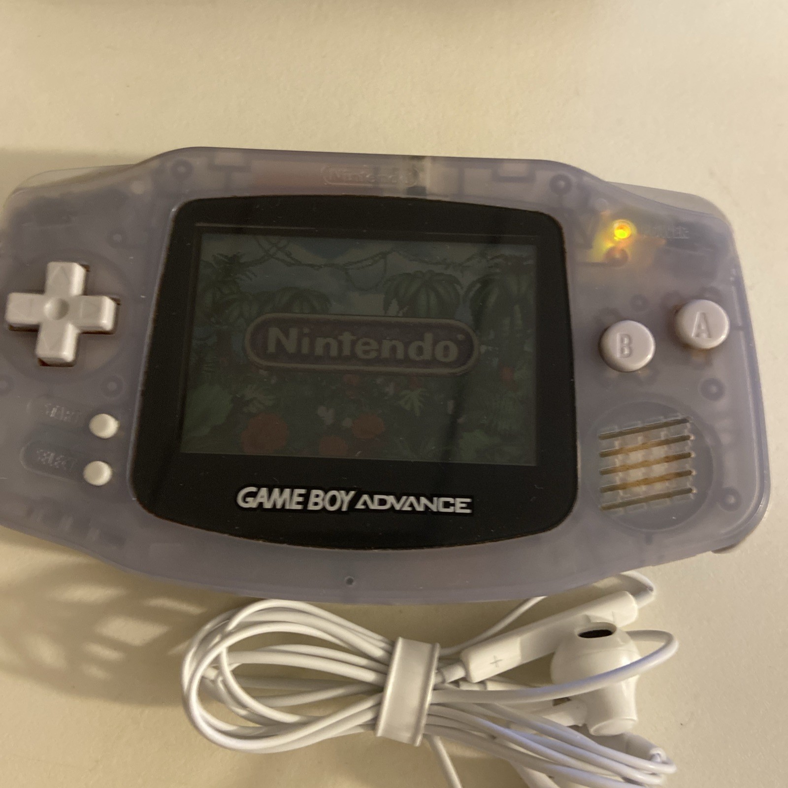 Nintendo Game Boy Advance ago-001 working you buy everything on the pictures