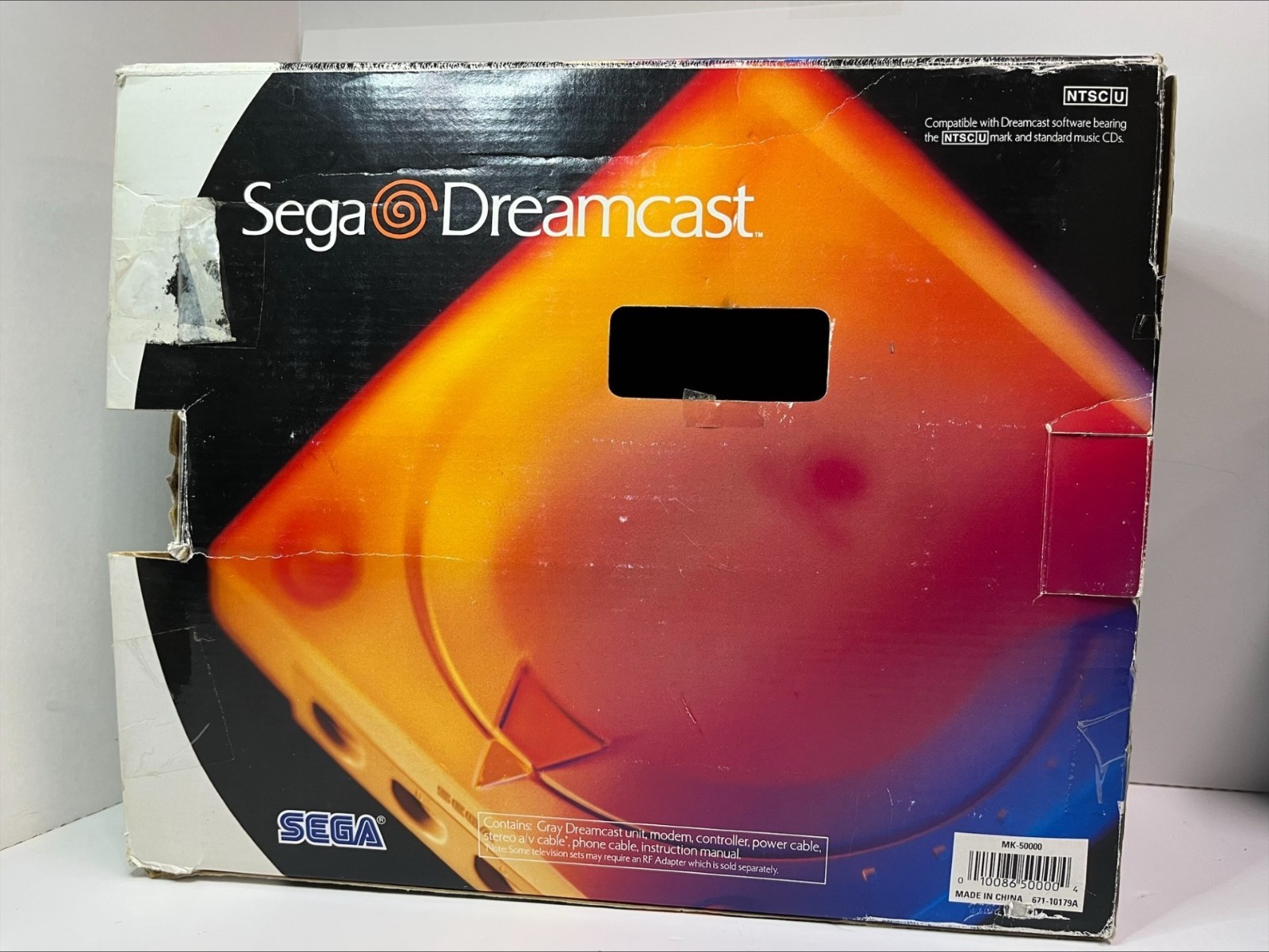 Sega Dreamcast Console w/ box! Please read! (B378)
