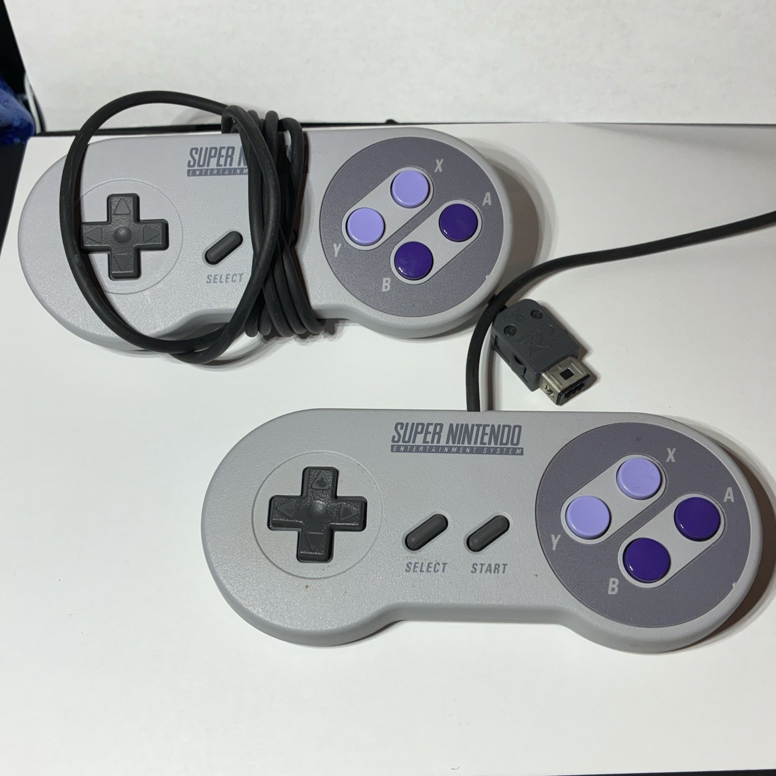 Mini Super NES Classic Edition SNES Gray Purple Nintendo