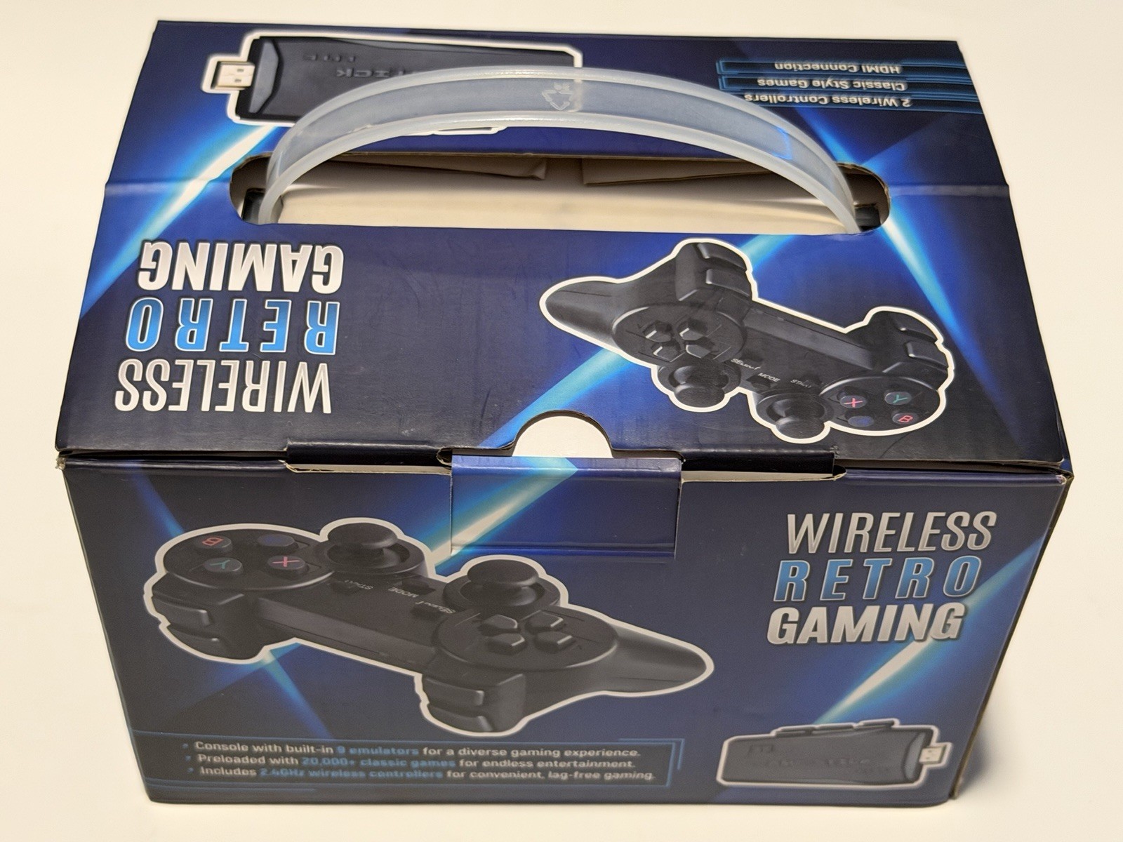 GameStick Game Stick Lite Retro Microconsole 2 Wireless Controllers 4K HDMI