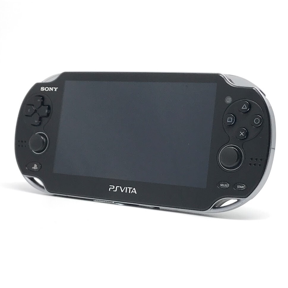 SONY PS Vita PCH-1000 Crystal Black Wi-Fi OLED w/ Charger «Near Mint»