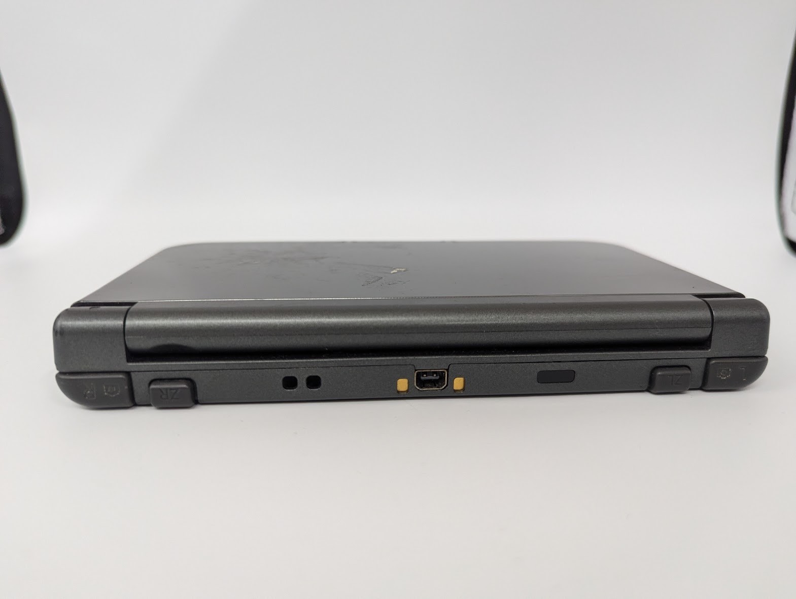B7127 Nintendo New 3DS LL XL console Metallic Black Japan w/pen fx