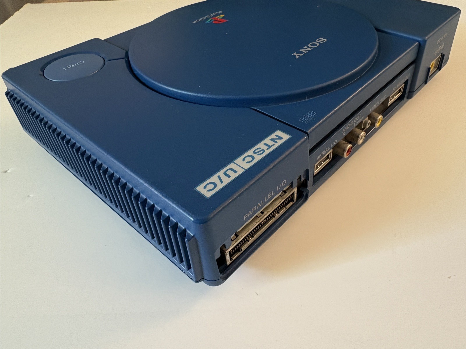 Sony Playstation 1 BLUE Debugging Station DTL-H1101 NTSC Plays US, JP, Backups
