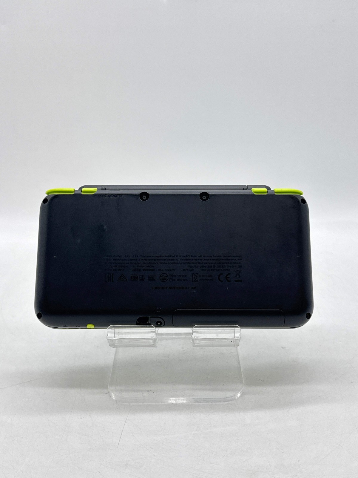 Nintendo New 2DS XL Black lime Handheld Video Game Console