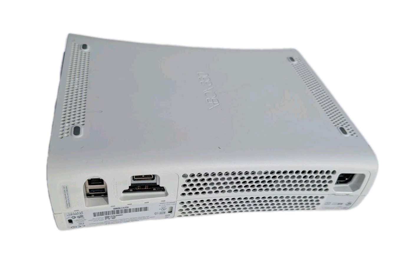 Microsoft Xbox 360 Console – White – Parts Or Repair