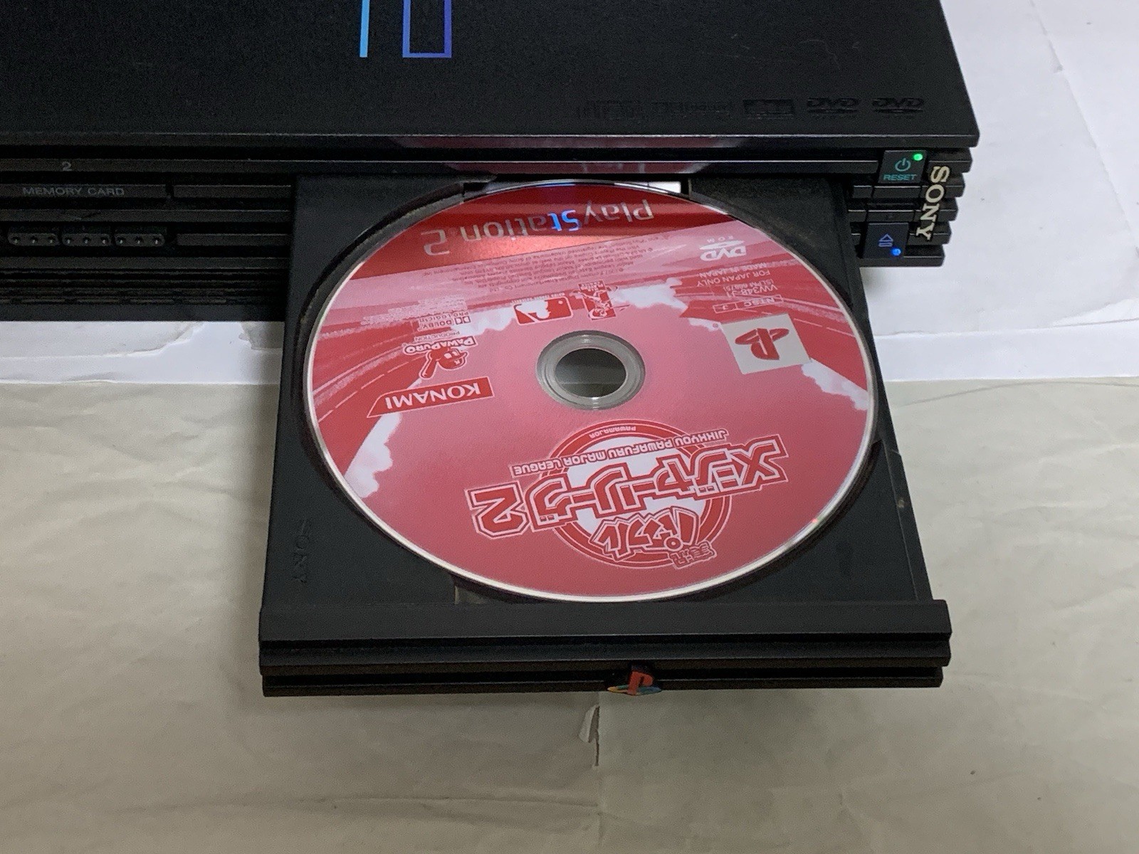 PS2 Midnight Black Limited PlayStation 2 SCPH-50000 FAT CONSOLE Working READ