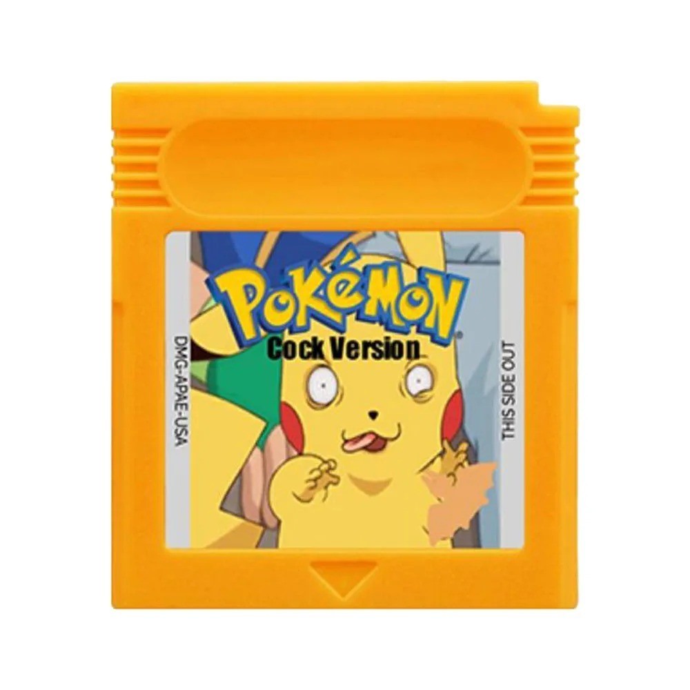 Pokemon Black White 3 Genesis GBC 16 Bit Game Cartridge for GB SP Console