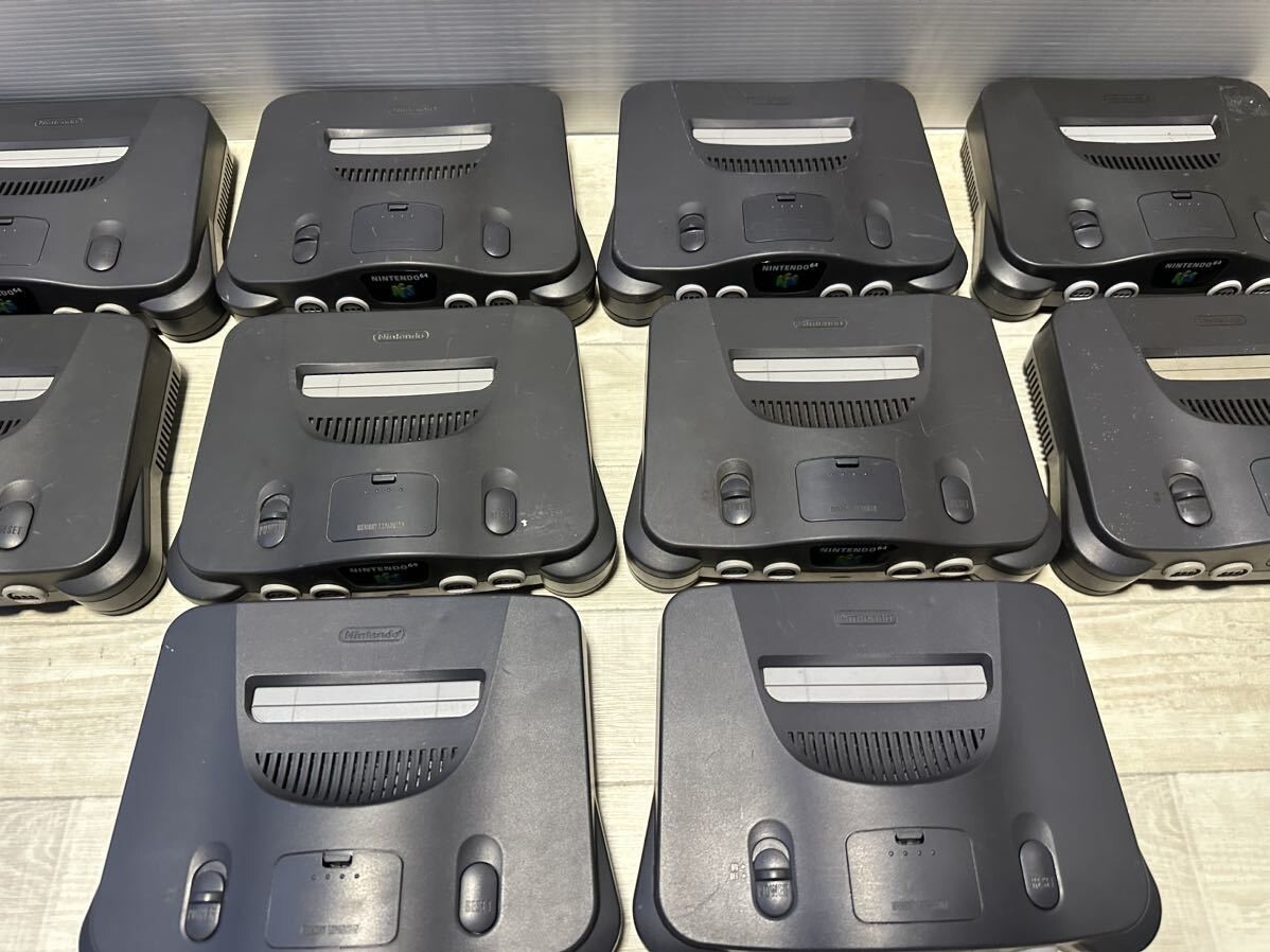Nintendo 64 N64 Console Only Lot of 10 Region Free w/ Terminator pack Tested