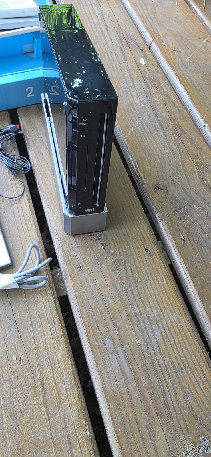Nintendo Wii Console Bundle Black With Motion Controller GAMES – Tested
