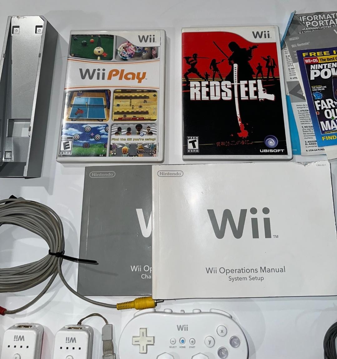 Nintendo Wii Console RVL-001 USA Games Controllers 003 / 005 – Check It Out!