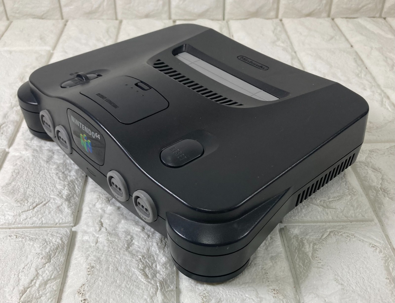 Nintendo 64 N64 Console Black 2 Controllers Expansion Pack 10 Games USA/JPN #015