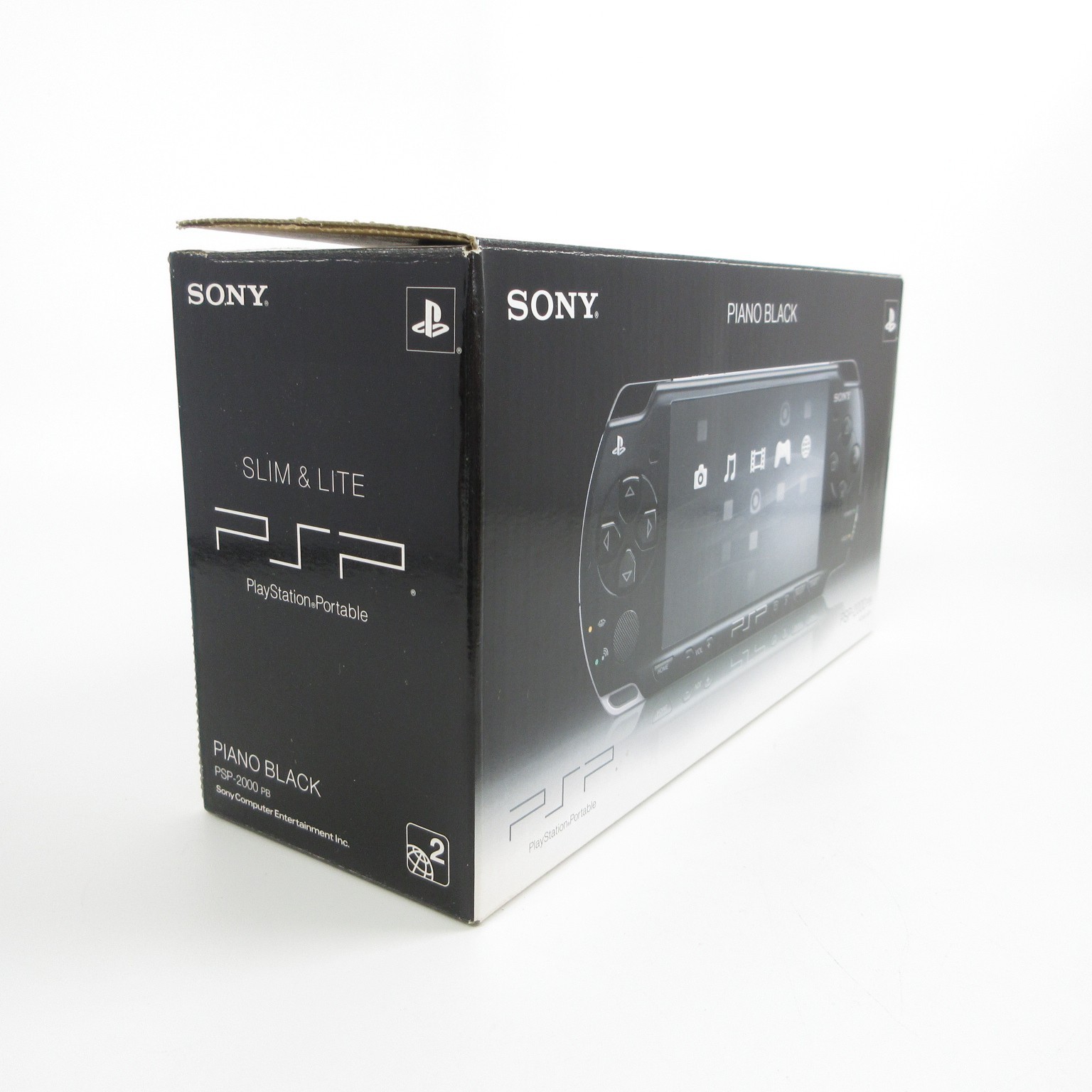 【Excellent】Sony PSP-2000 Piano Black Console No Battery Japan Ver. #RET0511/01