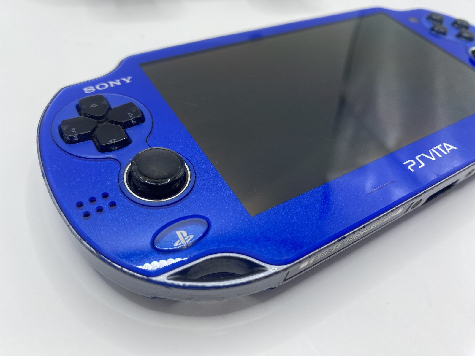 Scratches PS Vita Sapphire Blue PCH 1000 ZA04 Console only